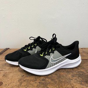 Nike Downshifter Running Shoe - Black / White / Bright Green - Men's 7